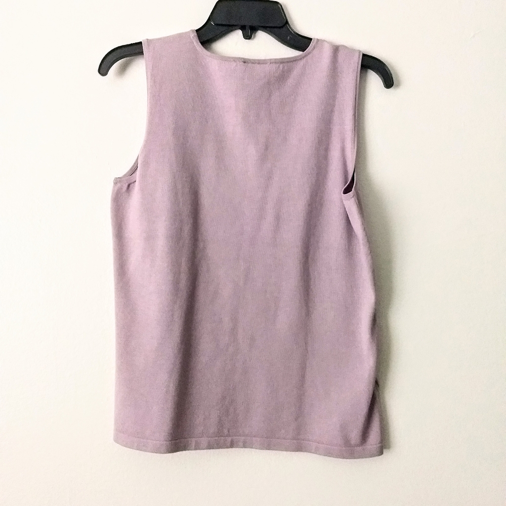 Ann Taylor Petites Lavender Purple Sleeveless Tank - Picture 5 of 5